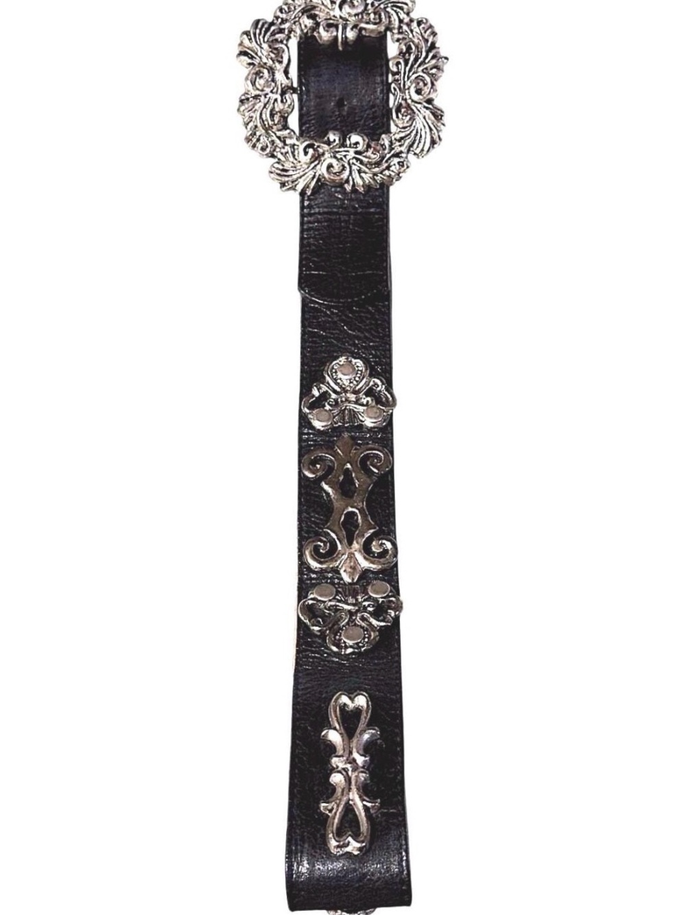 Leatherock Early 90s Renaissance Meets Western Filigree Statement Belt 30-34” 🦄